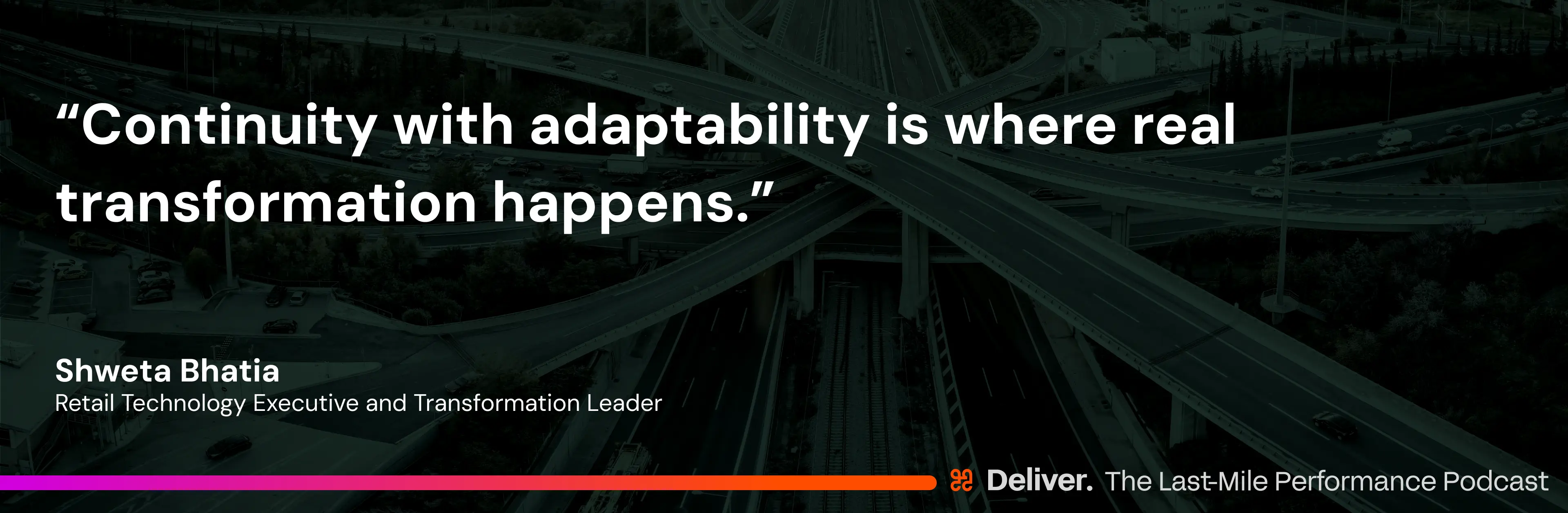 Continuity with adaptability is where real transformation happens.