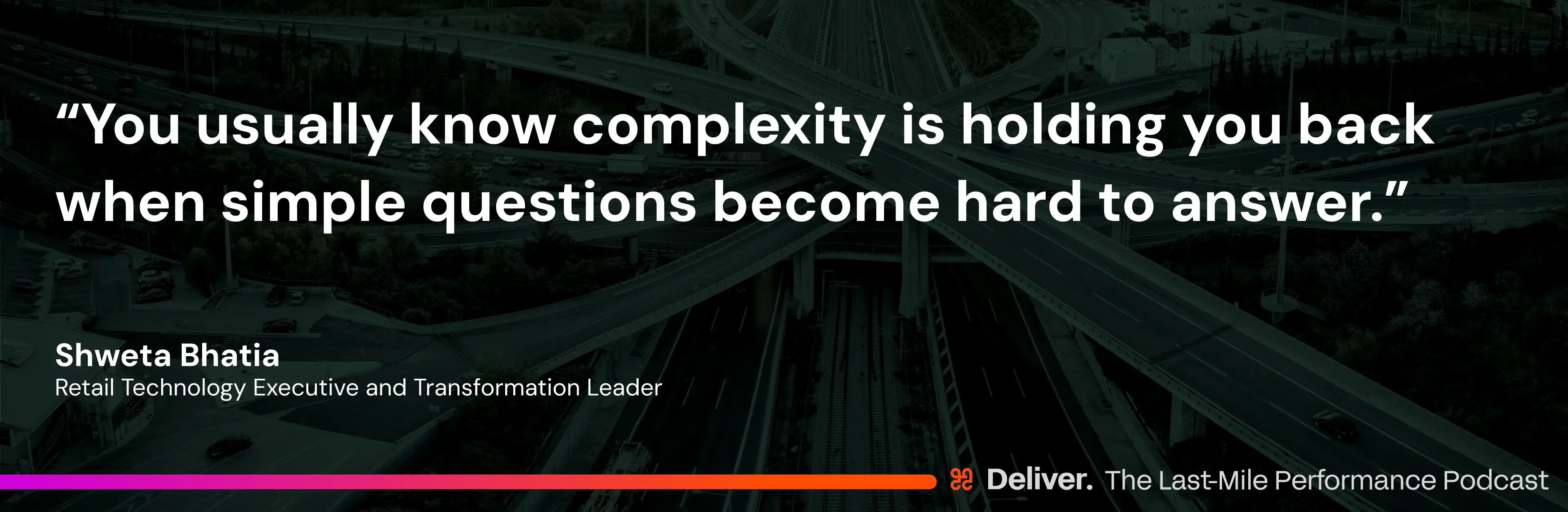 You usually know complexity is holding you back when simple questions become hard to answer.